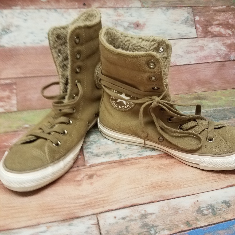 Ladies high top sneakers